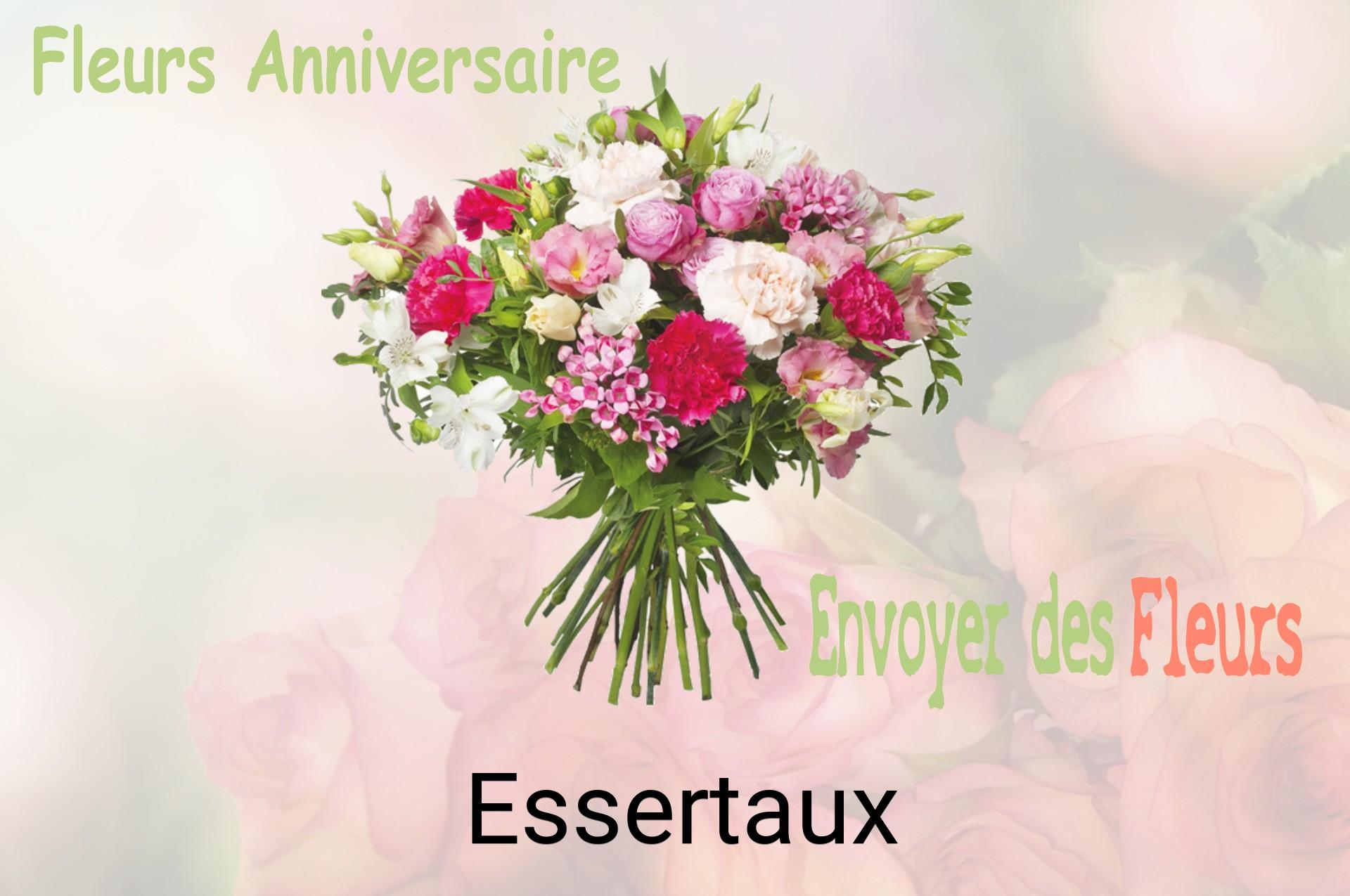 Bouquet de fleurs d’anniversaire livré à Essertaux