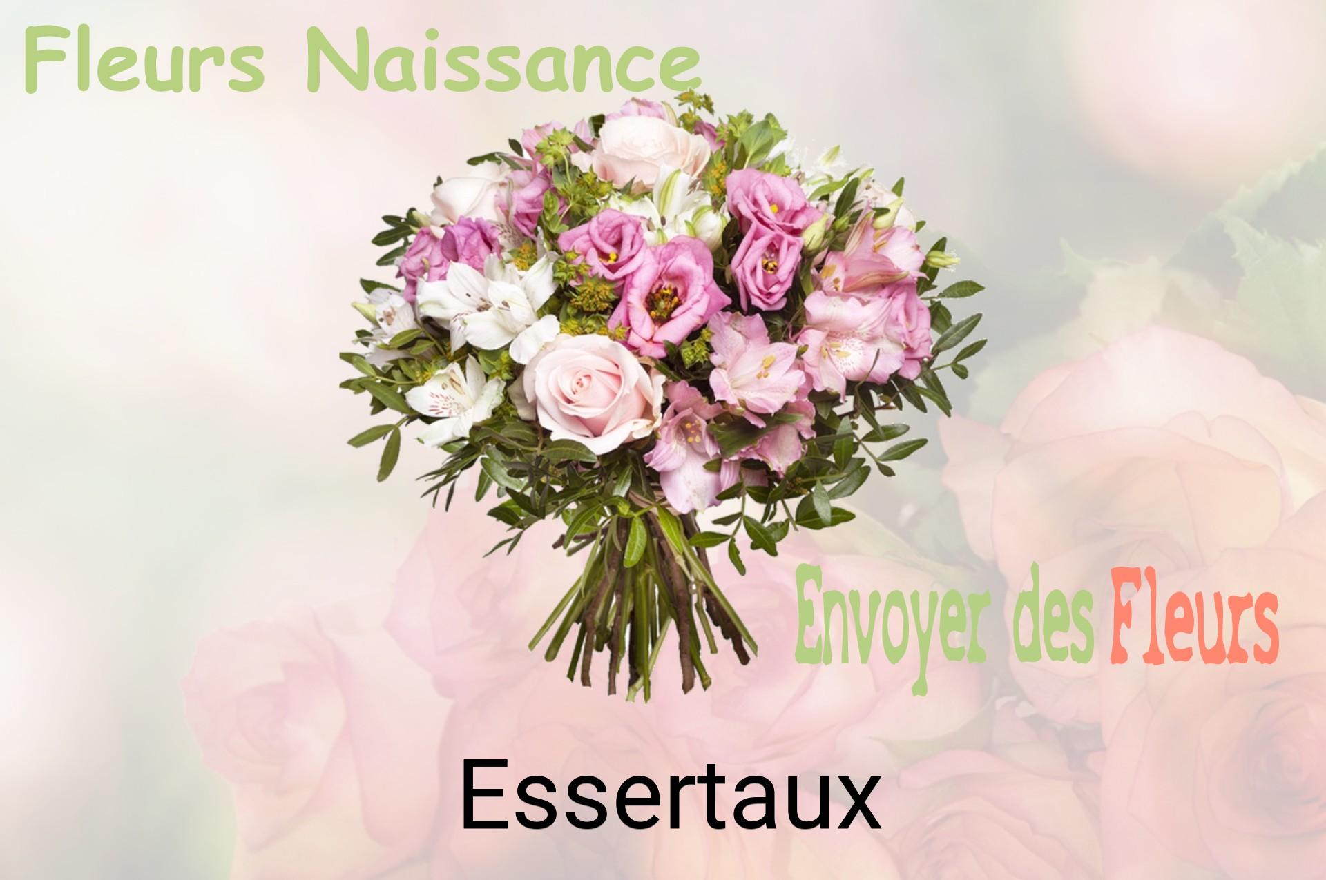 Bouquet de fleurs de naissance livré à Essertaux